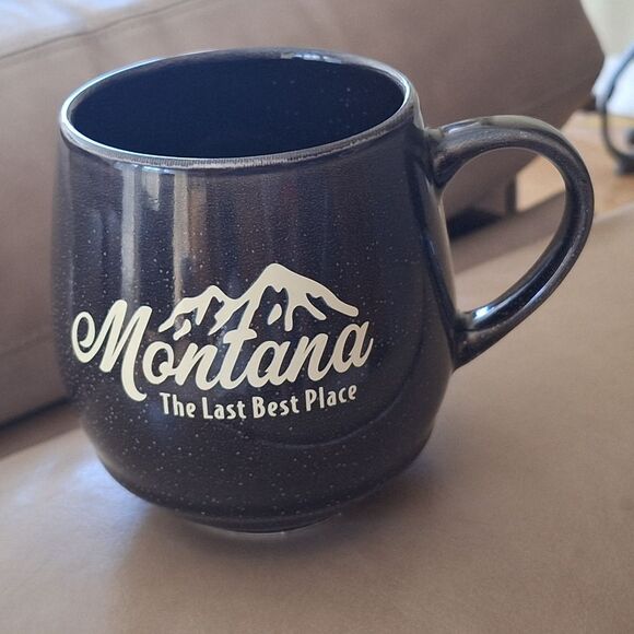 Montana The Last Best Place 18 oz Fresco Camper Mug Glaze Finish Ceramic - Picture 14 of 16